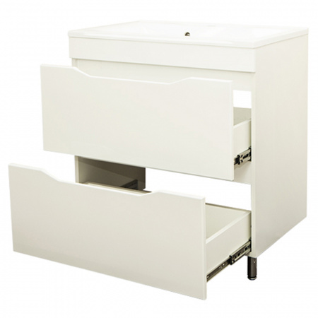 Тумба в ванную комнату КОМФОРТ 75/2 МИНОР под умывальник КОМФОРТ 75