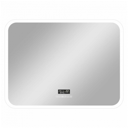 Зеркало ДЕМУР/Demure 90 900х700мм с МФП (LED-подсветка, музыка, часы с датой, термометр, подогрев)