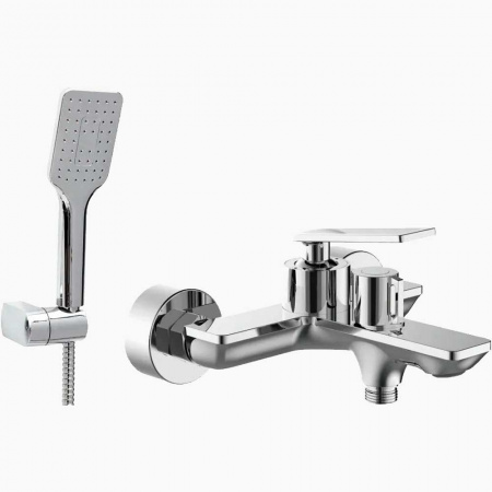 Смеситель на ванну короткий излив HAIBA HB60589 (лат., 30мм)