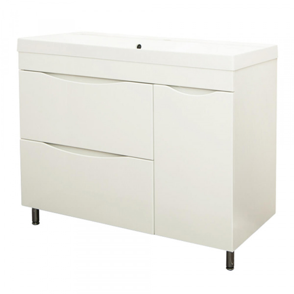 Тумба напольная AquaLine Слим 100