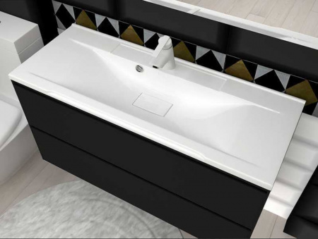 Умывальник мебельный КОМФОРТ 100 (994х441х144мм)