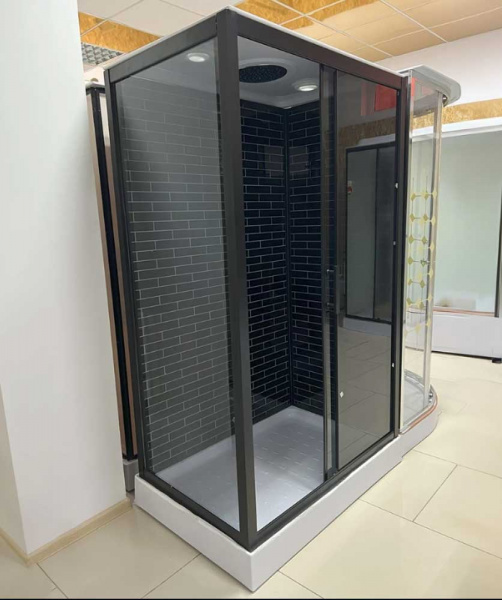 Душевая кабина Дана 26к Кирпичики 120x80