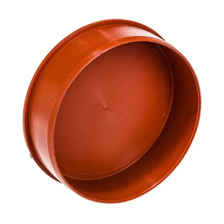 Заглушка ППР Ø110мм ОРАНЖ для наружней канализации (100)