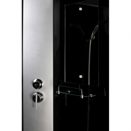 Душевая кабина 900х900х2250мм без г/м, ВЫСОКИЙ поддон, стекло ТОНИРОВАННОЕ NG-2508-14