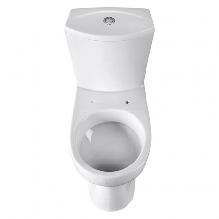 Унитаз-компакт "УЛЬТРА" антивсплеск, косой выпуск, сиденье полипропилен, арматура 1-режимная