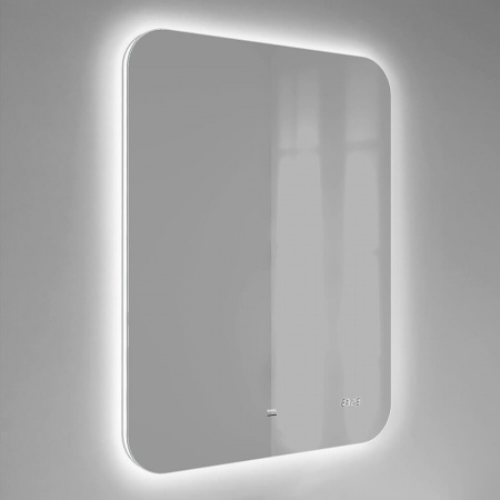 Зеркало EGO 60 600х800мм (LED-подсветка, бесконтактный сенсорный выключатель, часы) Зеркало EGO 60 600х800мм (LED-подсветка, бесконтактный сенсорный выключатель, часы)