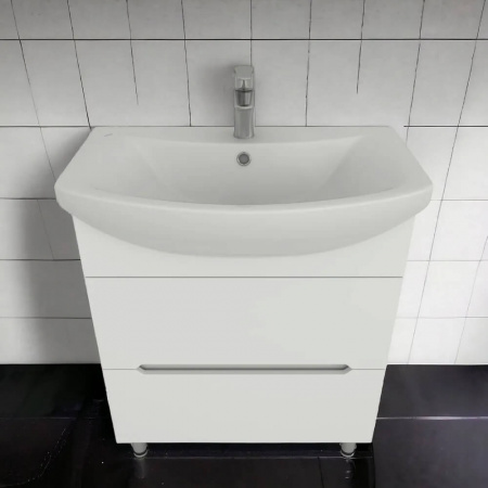 Тумба в ванную комнату МОНИКА 65 2ящ. под умывальник ЭЛЕГАНС 65