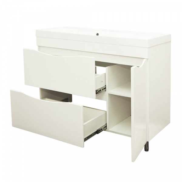 Тумба напольная AquaLine Слим 100