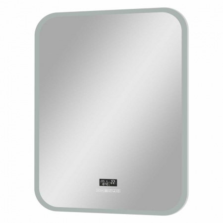 Зеркало ГЛАМУР/Glamour 70 700х900мм с МФП (LED-подсветка, музыка, часы с датой, термометр, подогрев)