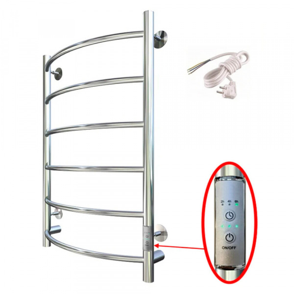 Полотенцесушитель электрический Тругор Пэк сп 5 80х50