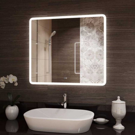 Зеркало DEMURE 80 800х600мм (LED-подсветка, сенсорный выключатель, датчик движения)