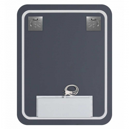Зеркало БУРЖЕ/Burzhe 50 500х700мм (LED-подсветка, бесконтактный сенсор, ореольная ХОЛОД  подсветка)