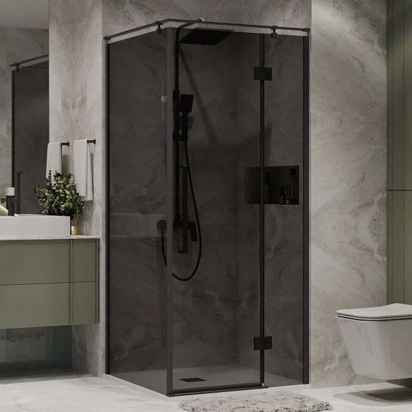 Душевой уголок Niagara Nova NG-2832-34Black 100x100