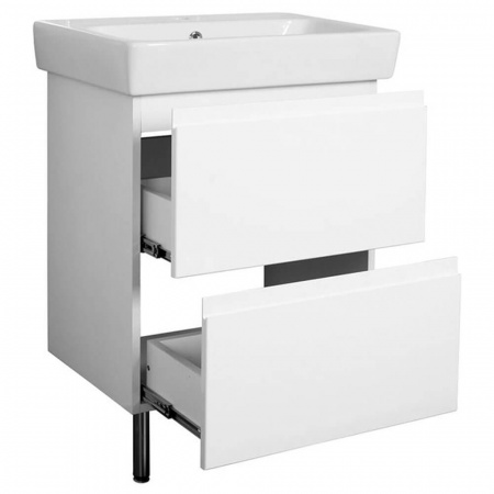 Тумба в ванную комнату НЕО 60/2 ИНТЕГРАЛ под умывальник НЕО 60