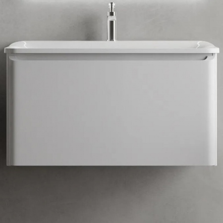 Тумба в ванную комнату подвесная WELTO 80 под умывальник SOLO 80