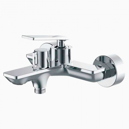 Смеситель на ванну короткий излив HAIBA HB60589 (лат., 30мм)