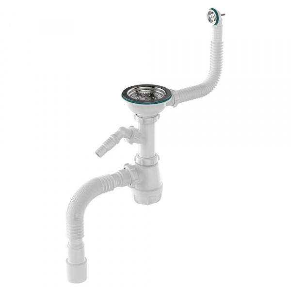 Сифон для мойки Aquant 3 1-2х40 мм B0140-20-MR
