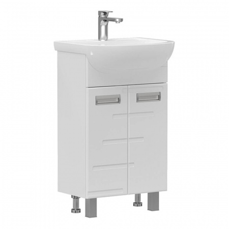 Тумба в ванную комнату JOLI 50.2D под умывальник ЛАДОГА 50