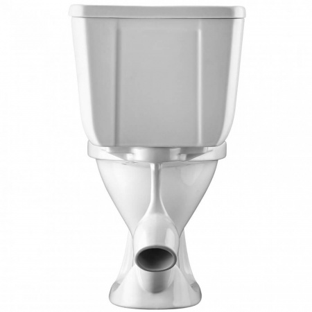 Унитаз-компакт "БРИЗ" косой выпуск, сиденье ДЮРОПЛАСТ, арматура 2-режимная