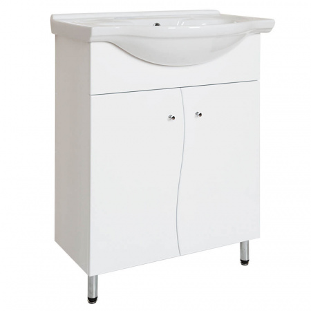 Тумба в ванную комнату БАЙКАЛ 65 под умывальник БАЙКАЛ 65