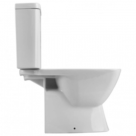 Унитаз-компакт "НЕО" горизонтальный выпуск, сиденье ДЮРОПЛАСТ, арматура 2-режимная