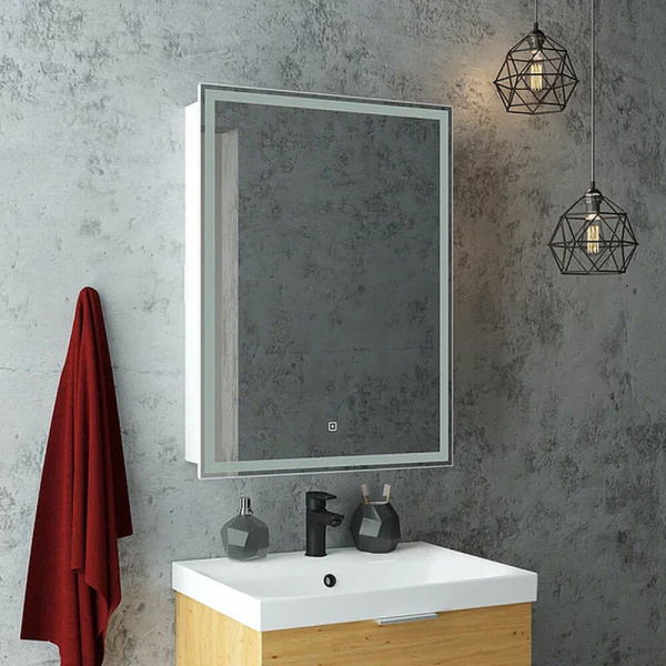 Зеркало со шкафом Континент Allure 60 R