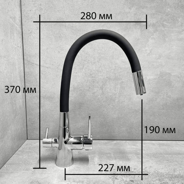 Смеситель для кухни Haiba HB858-7 Смеситель для кухни Haiba HB858-7