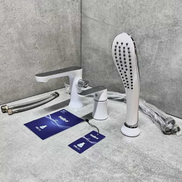 Смеситель на борт ванны Haiba HB80804