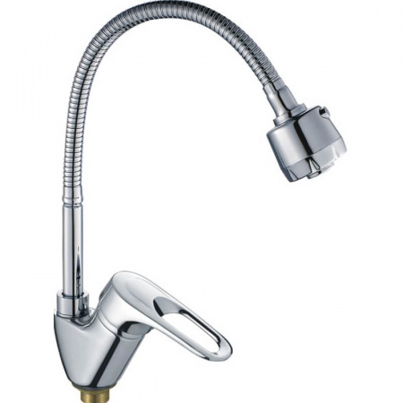 Смеситель на мойку с гибким изливом HAIBA HB4304-3 (лат., 40мм) Смеситель на мойку с гибким изливом HAIBA HB4304-3 (лат., 40мм)