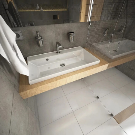 Умывальник мебельный CLASSICA 90 Raval Clas.08.90/W/RL