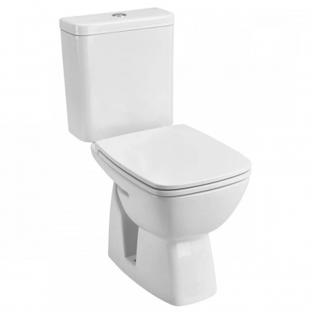 Унитаз-компакт "НЕО ЛАЙТ" косой выпуск, сиденье ТОНКОЕ МИКРОЛИФТ, арматура 2-режимная