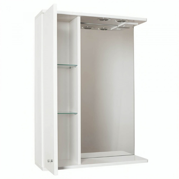 Зеркало со шкафом AquaLine Панда 60 левое 