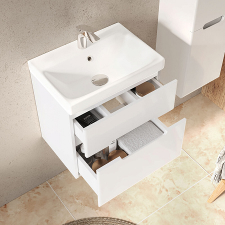 Тумба в ванную комнату подвесная MODUO SLIM 50 под умывальник MODUО SLIM 50