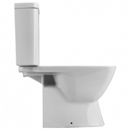 Унитаз-компакт "НЕО" горизонтальный выпуск, сиденье ТОНКОЕ МИКРОЛИФТ, арматура 2-режимная
