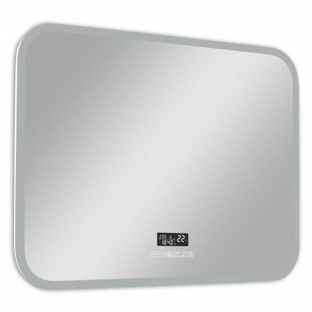 Зеркало ДЕМУР/Demure 90 900х700мм с МФП (LED-подсветка, музыка, часы с датой, термометр, подогрев)