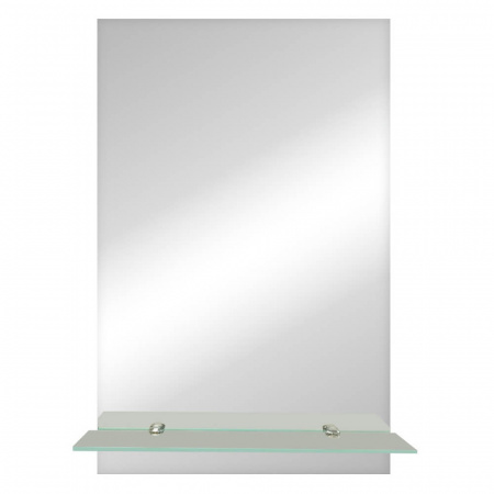 Зеркало ПРЯМОУГОЛЬНИК 390х590мм с полкой 380мм