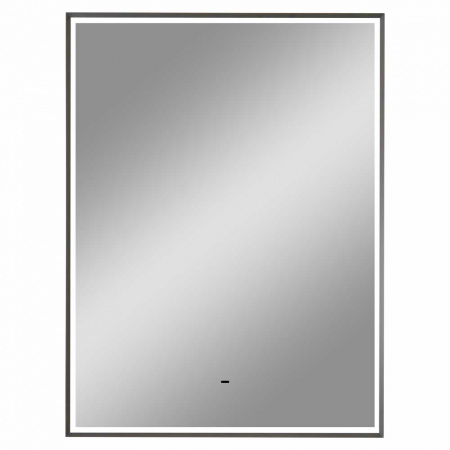 Зеркало СТЕЙДЖ/Stage 600х800мм(LED-подсв.,бесконт.сенс.выкл., рама ал СПЕКТРУМ СЕРЫЙ)