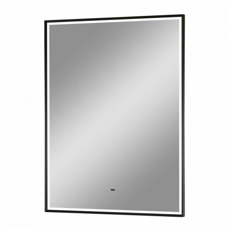 Зеркало STAGE 70 700х1000мм (LED-подсв., бесконт.сенс.выкл., рама алюм СПЕКТРУМ ЧЕРНЫЙ)