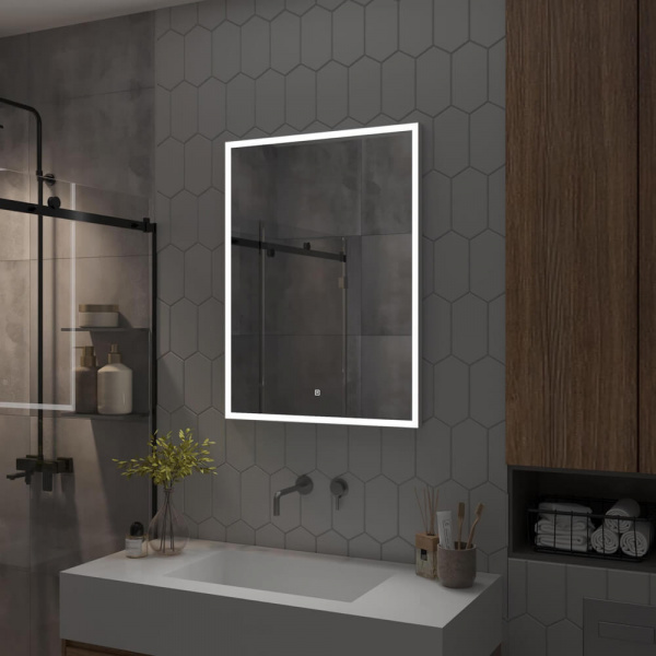 Зеркало Континент Frame LED 60х80 ЗЛП944 с подсветкой Зеркало Континент Frame LED 60х80 ЗЛП944 с подсветкой