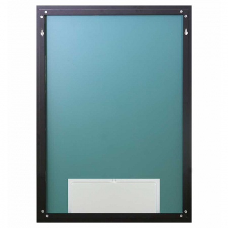 Зеркало STAGE 70 700х1000мм (LED-подсв., бесконт.сенс.выкл., рама алюм СПЕКТРУМ ЧЕРНЫЙ)