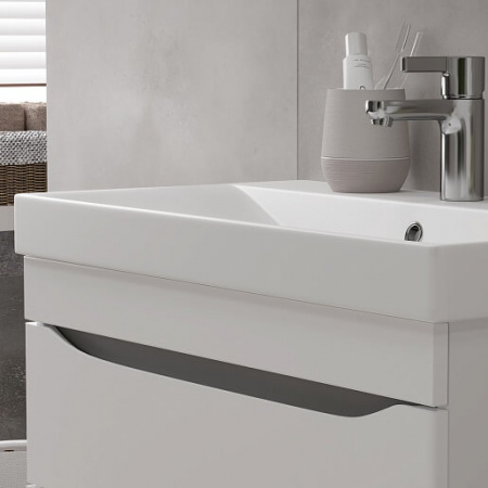 Умывальник мебельный LAKЕ 70 (700±5х393мм) (9696-70)