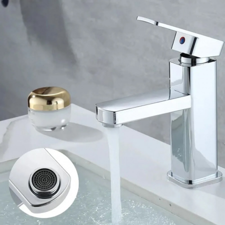 Смеситель на раковину HAIBA HB1002 (лат.,35мм) 