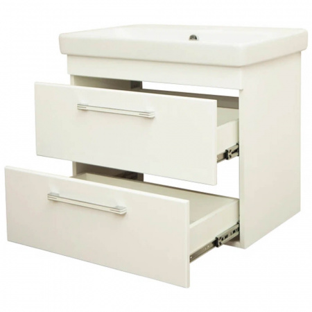 Тумба в ванную комнату подвесная АДРИАНА 70/2 под умывальник АДРИАНА 70