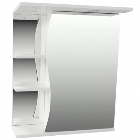 Шкаф зеркальный ВОЛНА 60 с подсветкой