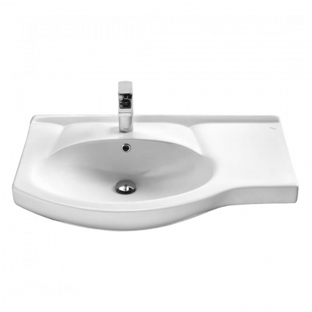 Умывальник мебельный КОРАЛЛ 83 с ПРАВЫМ крылом (чаша слева)