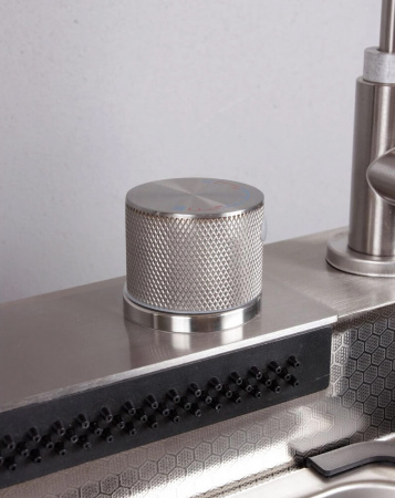 Мойка кухонная многофункциональная Dikalan KN754505 МАТОВЫЙ нерж.сталь SUS-304 750х460х220мм 