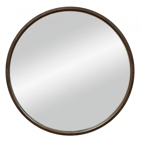 Зеркало Континент Мун коричневый D 70 см с рамой