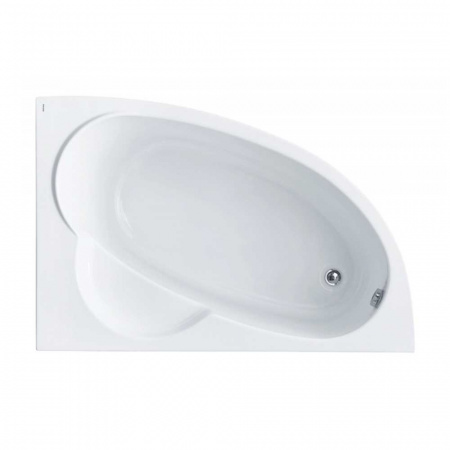 Ванна акриловая асимметричная ШРИ-ЛАНКА 150х100см правосторонняя