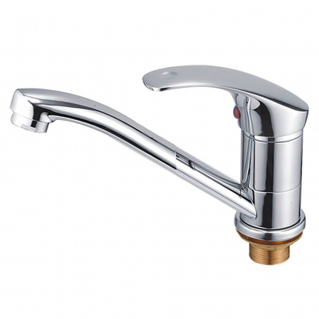 Смеситель на раковину поворотный излив HAIBA HB4536-2 (лат., 35мм)