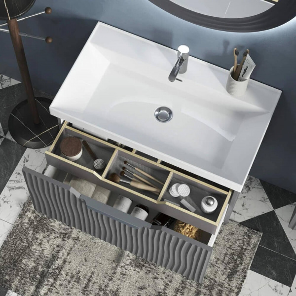 Тумба подвесная Equil Mirage 100.1Y 100 cм